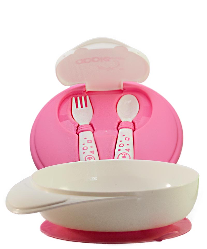 ست ظرف غذاخوری با قاشق و چنگال اپل بیبی Apple baby خرید آنلاین کارن