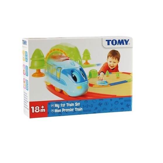 tomy train2 - اسباب بازی آموزشی تامی  قطار |  TOMY My 1st train set