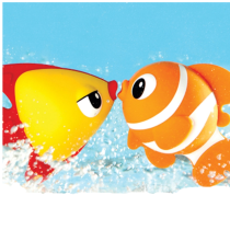 مگنتی برند تولو Tolo Kissing Fish1 210x210 - ماهی مگنتی برند تولو | Tolo Kissing Fish