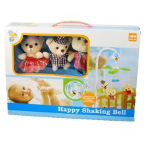 تخت هپی شیکینگ بل 210x210 - آویز تخت موزیکال هپی شیکینک بل کد 086 |  Heng Run Toys Happy Shaking Bell New Baby Gift Set