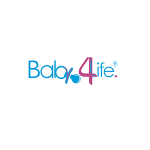 baby 4 life LOGO 150x150 - صندلی ماشین ایزوفیکس دار baby4life بیبی فور لایف  جین قرمز
