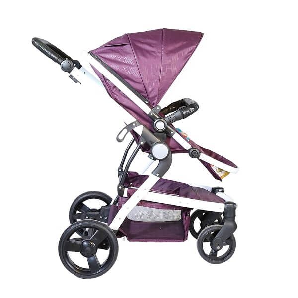 roma plus new stroller set 17 600x600 - سرویس کالسکه روما پلاس دلیجان ROMA Plus بدنه سفید