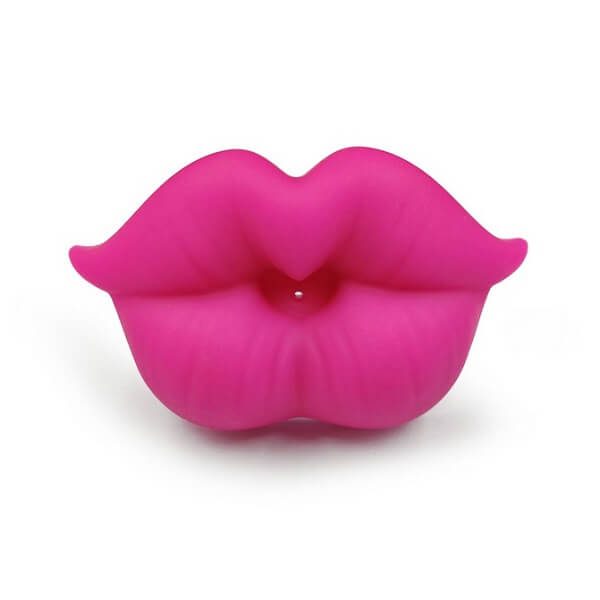 kiss pacifier 6 600x600 - پستانک طرح لب magemior