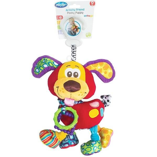 pooky puppy 2 600x600 - عروسک پولیشی پلی گرو مدل playgro pooky puppy