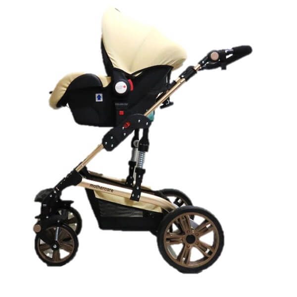 mothercare new stroller gold new 14 600x600 - ست کالسکه mothercare مادرکر مدل v16s کد 12