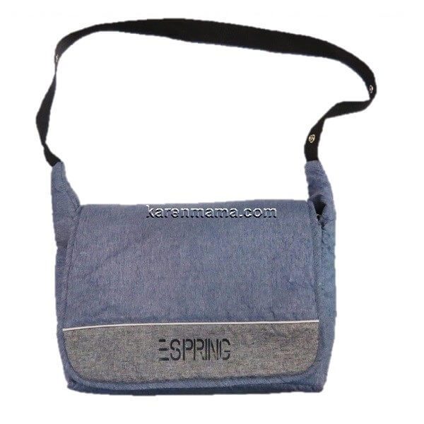 espring stroller set x6 grey blue 1 Copy 600x600 - سرویس کالسکه اسپرینگ espring مدل x6 کد 12