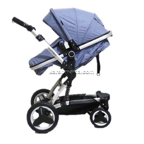 espring stroller set x6 grey blue 13 600x600 - سرویس کالسکه اسپرینگ espring مدل x6 کد 12