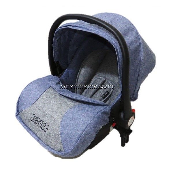 espring stroller set x6 grey blue 2 Copy 600x599 - سرویس کالسکه اسپرینگ espring مدل x6 کد 12