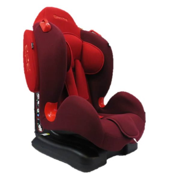 bolenn hug red car seat new 1 600x600 - صندلی ماشین بولن هاگ bolenn hug مدل استورم قرمز