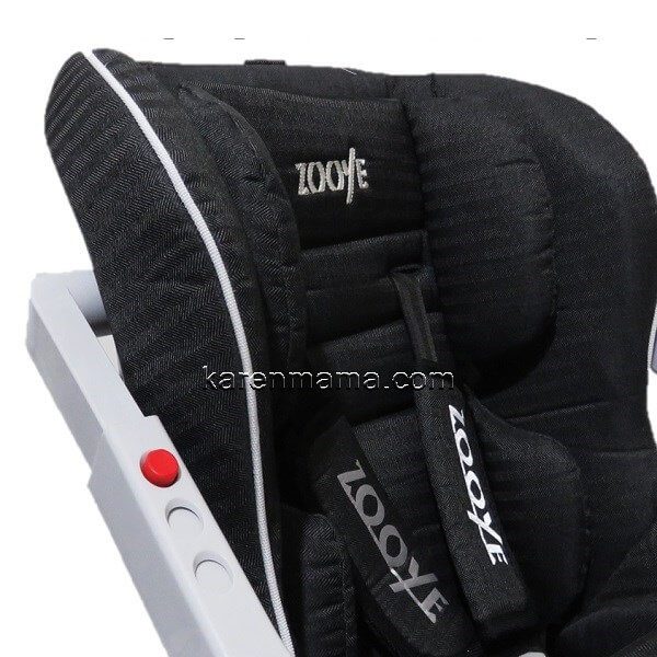 zooye babycare car seat zb203 4 600x600 - صندلی ماشین zooye babycare زویه بیبی کر مدل zb-203 بدنه طوسی