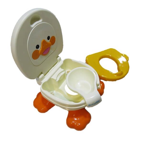babytuneb 5 600x600 - توالت فرنگی (پوتی ) طرح اردک برند babytune