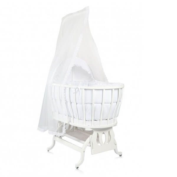 baby set bebetto 2 600x600 - گهواره چوبی راش بیبی ست ( ببتو bebetto ) رنگ سفید