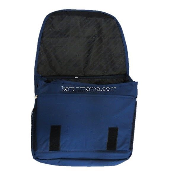 roma navy blue stroller set new17 600x600 - ست کریر و ساک لوازم روما پلاس دلیجان