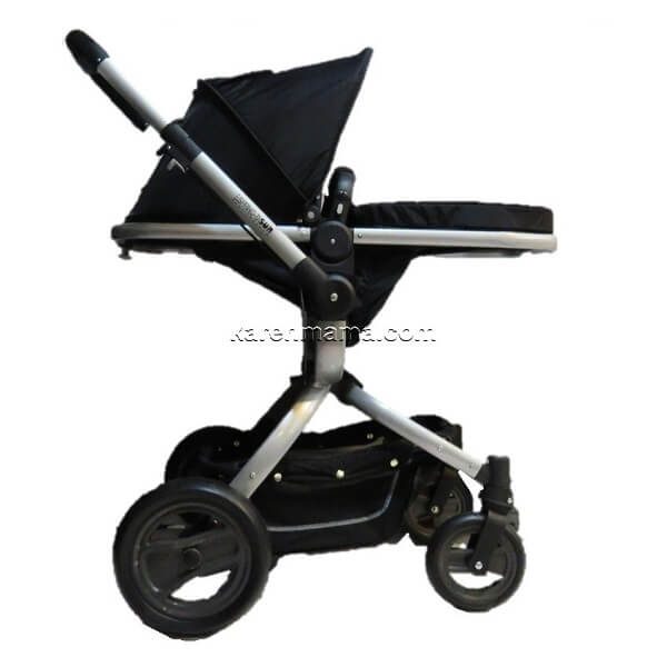 bsun stroller set 10 600x600 - ست کالسکه espring اسپرینگ مدل bsun رنگ silver-black