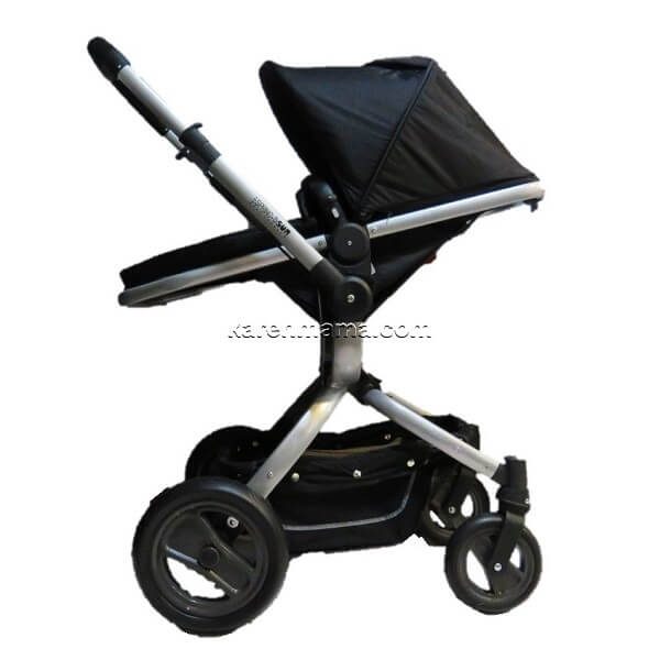 bsun stroller set 11 600x600 - ست کالسکه espring اسپرینگ مدل bsun رنگ silver-black