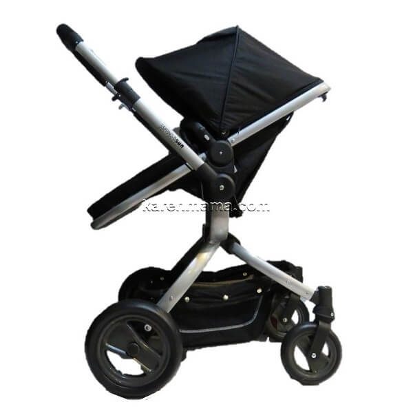 bsun stroller set 12 600x600 - ست کالسکه espring اسپرینگ مدل bsun رنگ silver-black