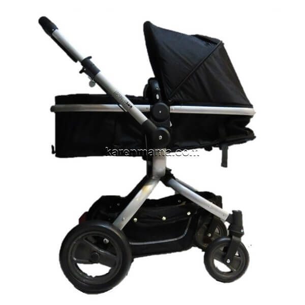 bsun stroller set 14 600x600 - ست کالسکه espring اسپرینگ مدل bsun رنگ silver-black