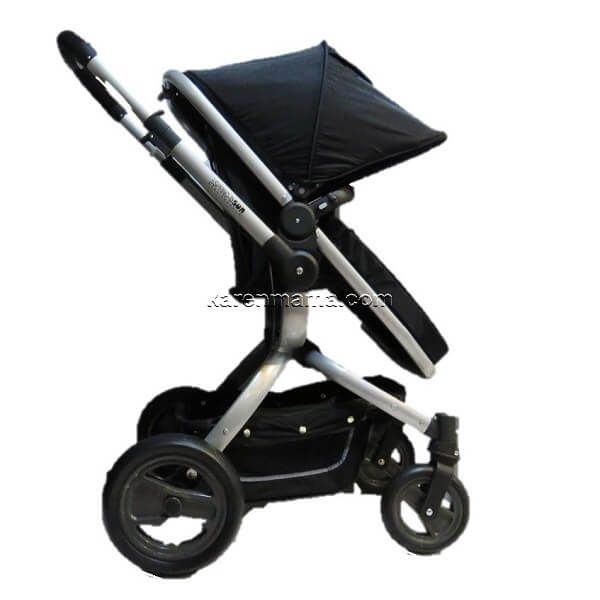 bsun stroller set 7 600x600 - ست کالسکه espring اسپرینگ مدل bsun رنگ silver-black