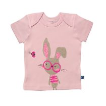 لباس نوزادی آستین کوتاه طرح خرگوش شابن