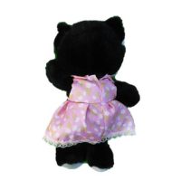 عروسک هپی مانکی خرس دختر سیاه رنگ