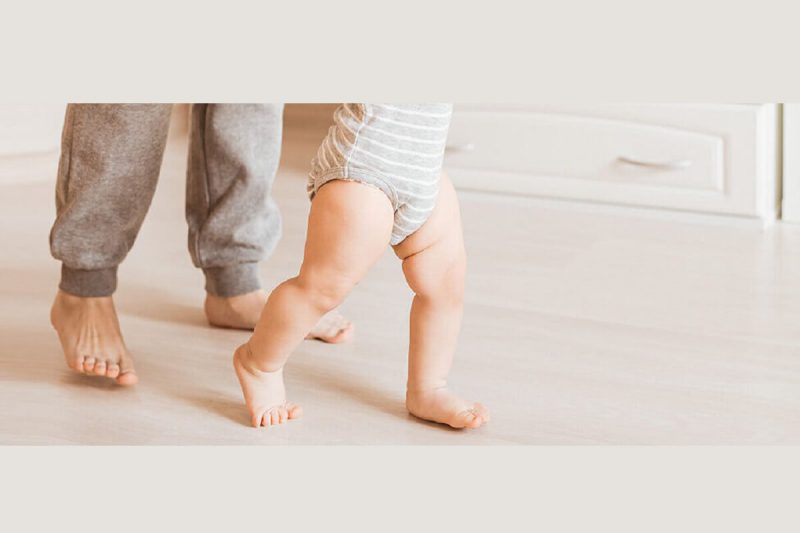 راه هایی برای آموزش راه رفتن به نوزاد